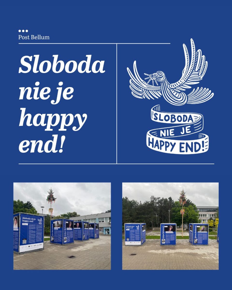 NOVÁ VÝSTAVA pri príležitosti 80. výročia konca 2. svetovej vojny: SLOBODA NIE JE HAPPY END!