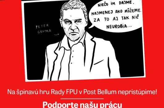 Budúcnosť vzdelávacích programov Post Bellum je v ohrození