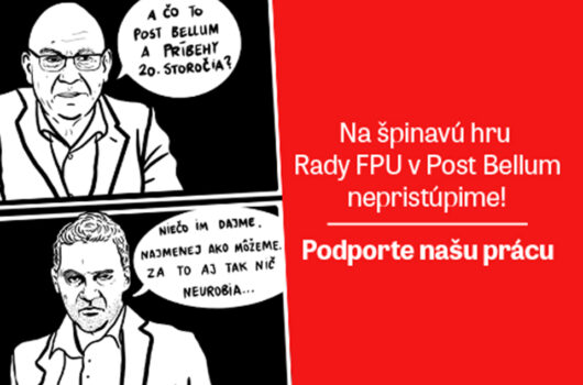 Budúcnosť vzdelávacích programov Post Bellum je v ohrození