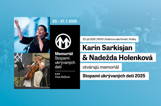 6. ročník Memoriálu STOPAMI UKRÝVANÝCH DETÍ odštartujeme už túto nedeľu!