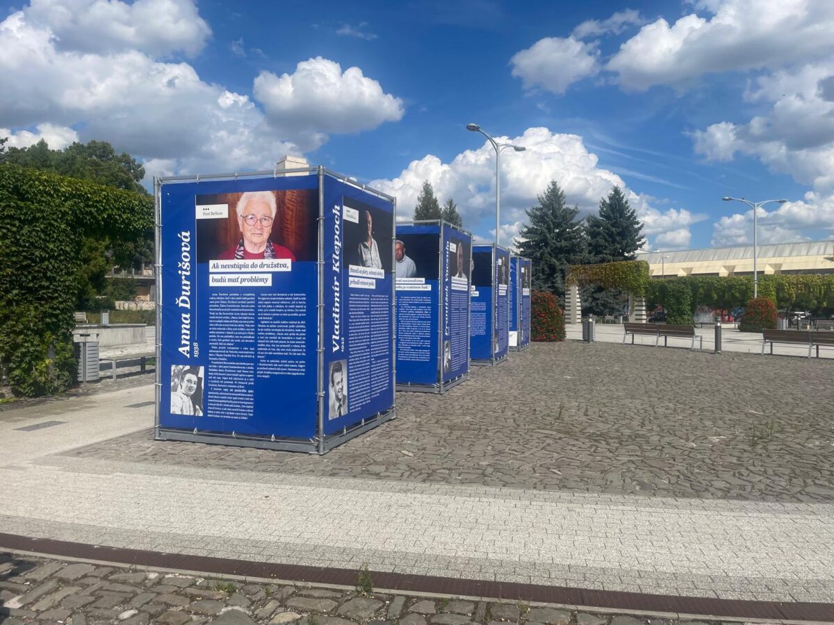 Výstava Sloboda nie je happy end! v Leviciach