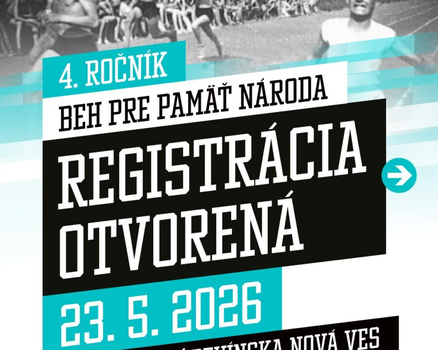 BEH PRE PAMÄŤ NÁRODA 2026