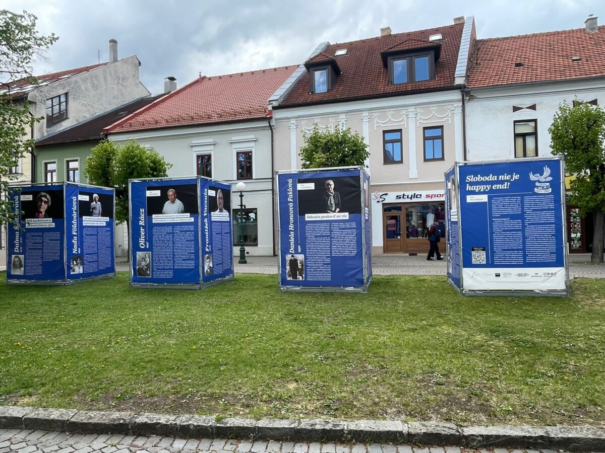 Našu putovnú výstavu SLOBODA NIE JE HAPPY END nájdete v Kežmarku