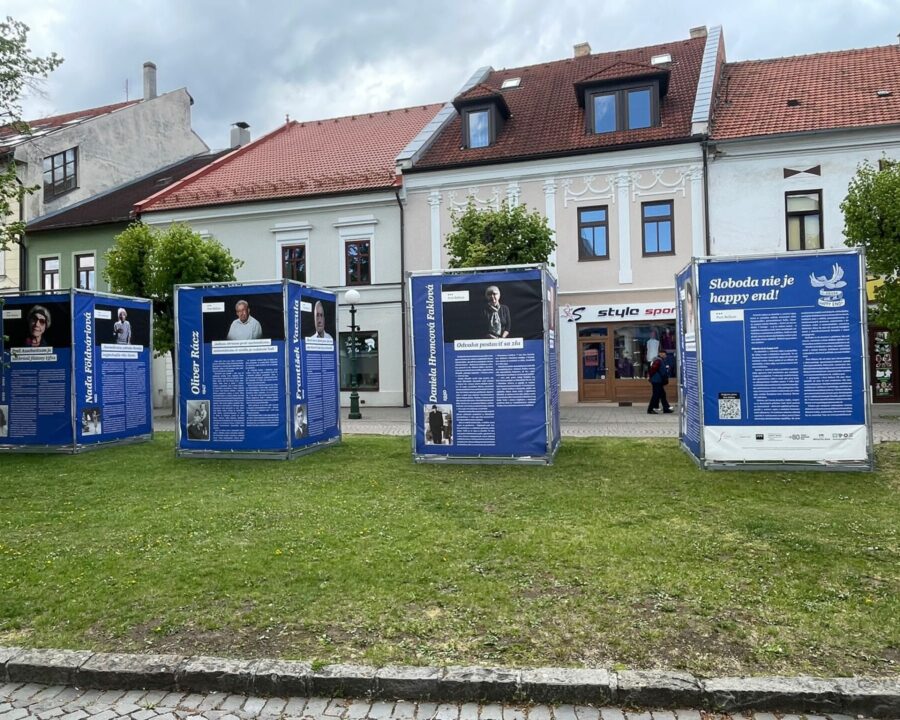 Našu putovnú výstavu SLOBODA NIE JE HAPPY END nájdete v Kežmarku